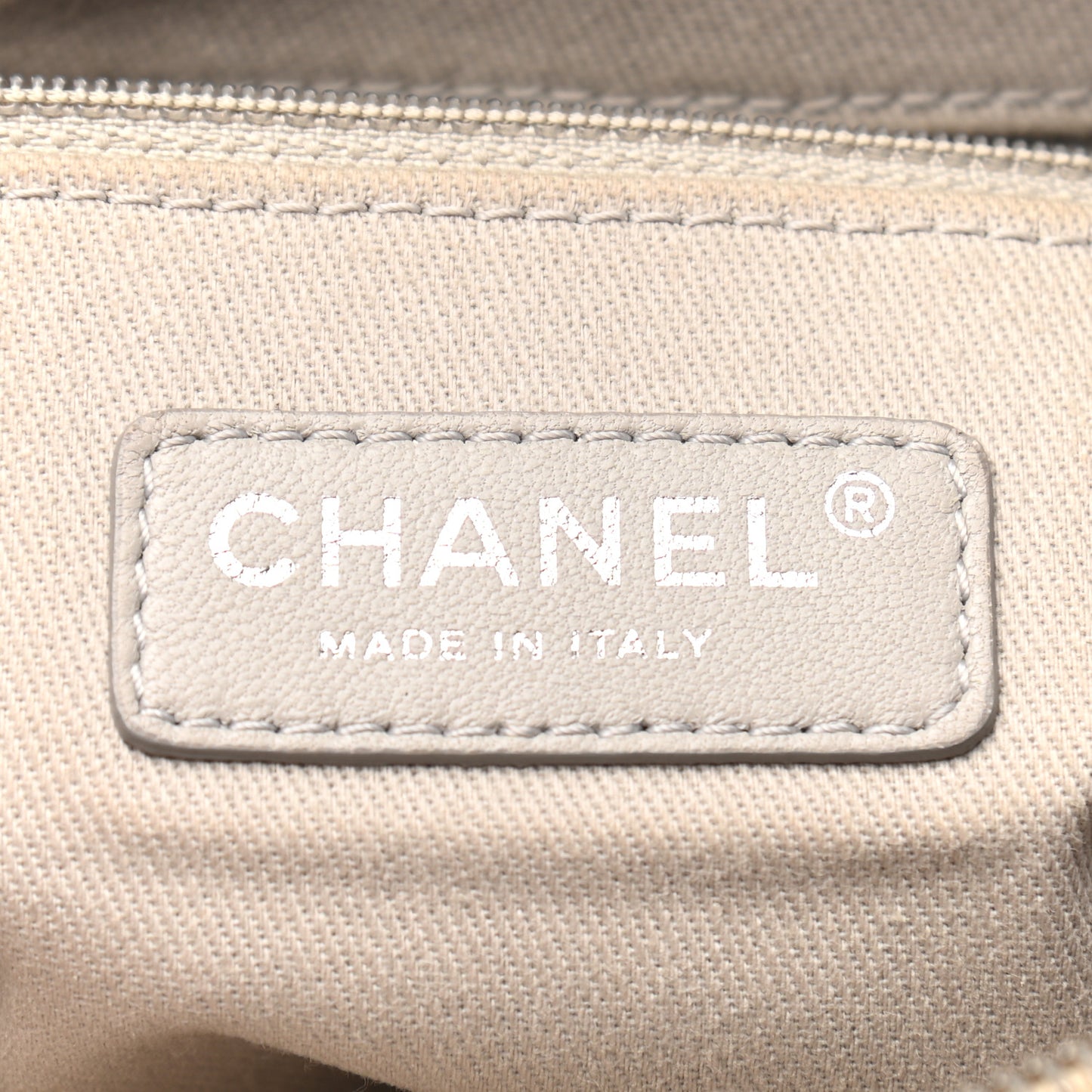 Caviar Quilted Jumbo Easy Flap Beige