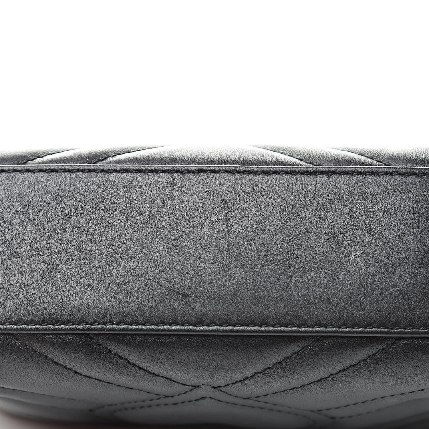 Gucci Calfskin Matelasse GG Marmont Cosmetic Case Black 8 of 8