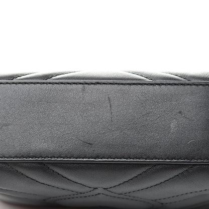 Gucci Calfskin Matelasse GG Marmont Cosmetic Case Black 8 of 8