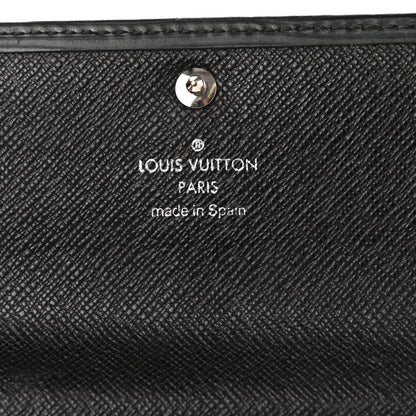 Louis Vuitton Epi Sarah Wallet Black 6 of 11