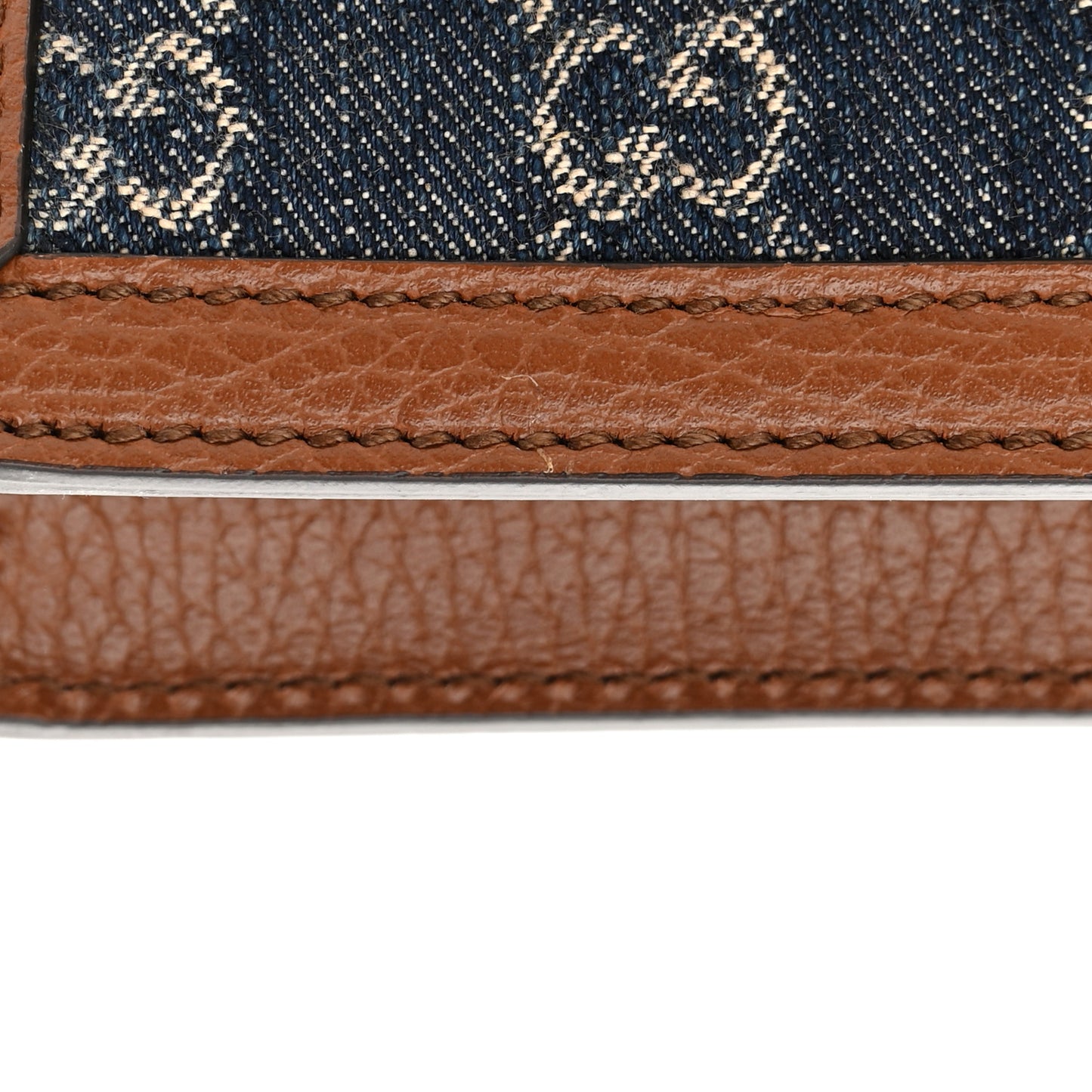 New Denim GG Monogram Dollar Calfskin Enamel Mini Dionysus Shoulder Bag Blue Tea Cuir Epilog Electric Blue