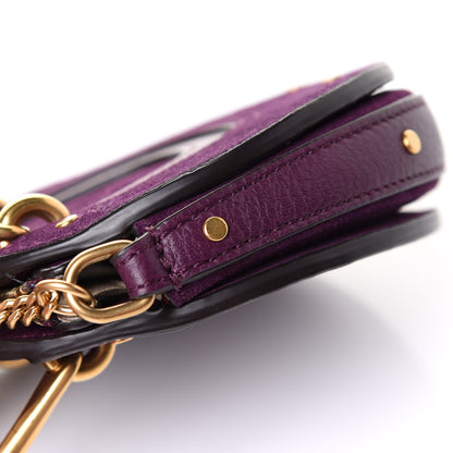 Chloe Goatskin Suede Mini Pixie Bag Nightfall Purple 12 of 14