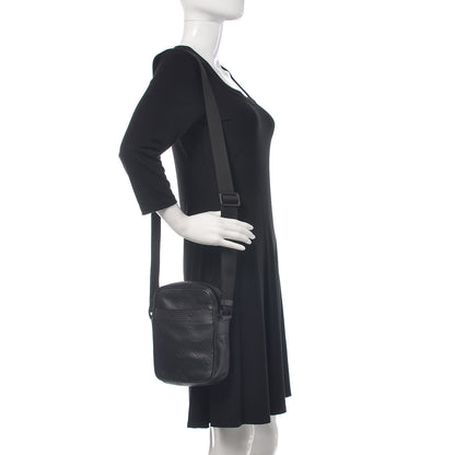 Louis Vuitton Calfskin Monogram Shadow Danube PM Black 2 of 10