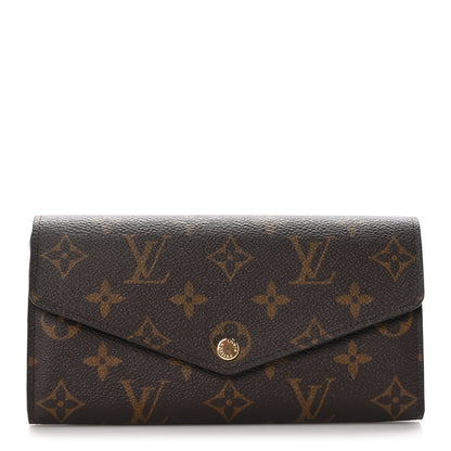Louis Vuitton Monogram Sarah Wallet NM 1 of 9