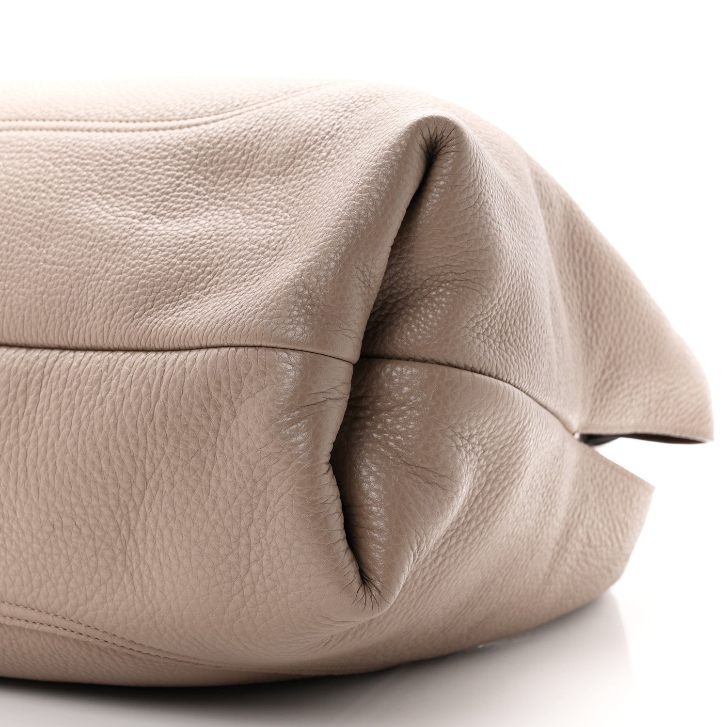Gucci Grained Calfskin Softbit Maxi Shoulder Bag Taupe 11 of 11