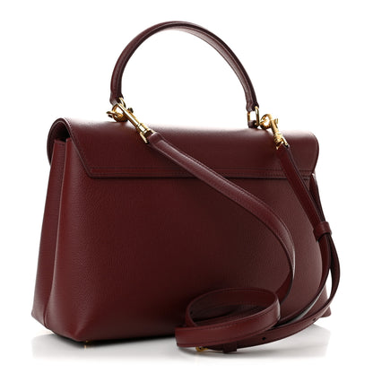 Celine Supple Grained Calfskin Medium Nino Light Burgundy 3 of 13
