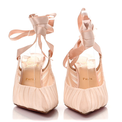 Christian Louboutin Chiffon Goya Ruban 80 Pumps 41 Petale 2 of 9