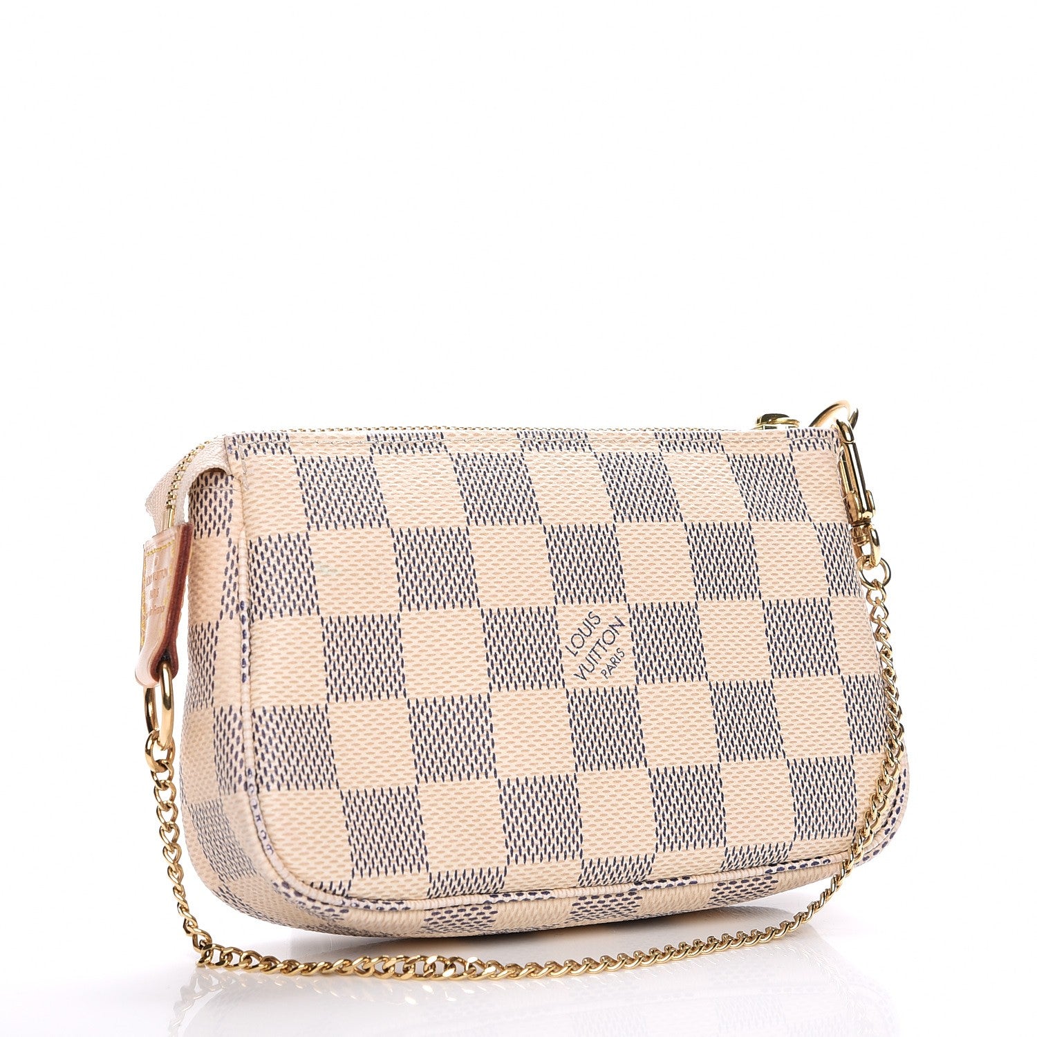Louis Vuitton Damier Azur Mini Pochette Accessories 3 of 8