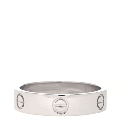 Cartier Platinum 5.5mm LOVE Ring 65 11 2 of 10