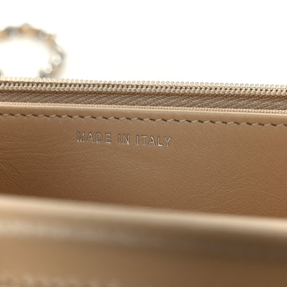 Chanel Caviar Quilted Wallet on Chain WOC Beige 7 of 12