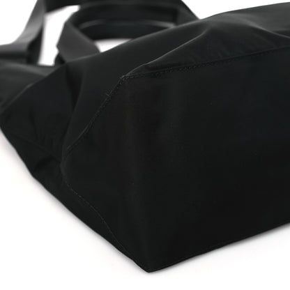Prada Nylon Vela East West Shopper Tote Black 8 of 10