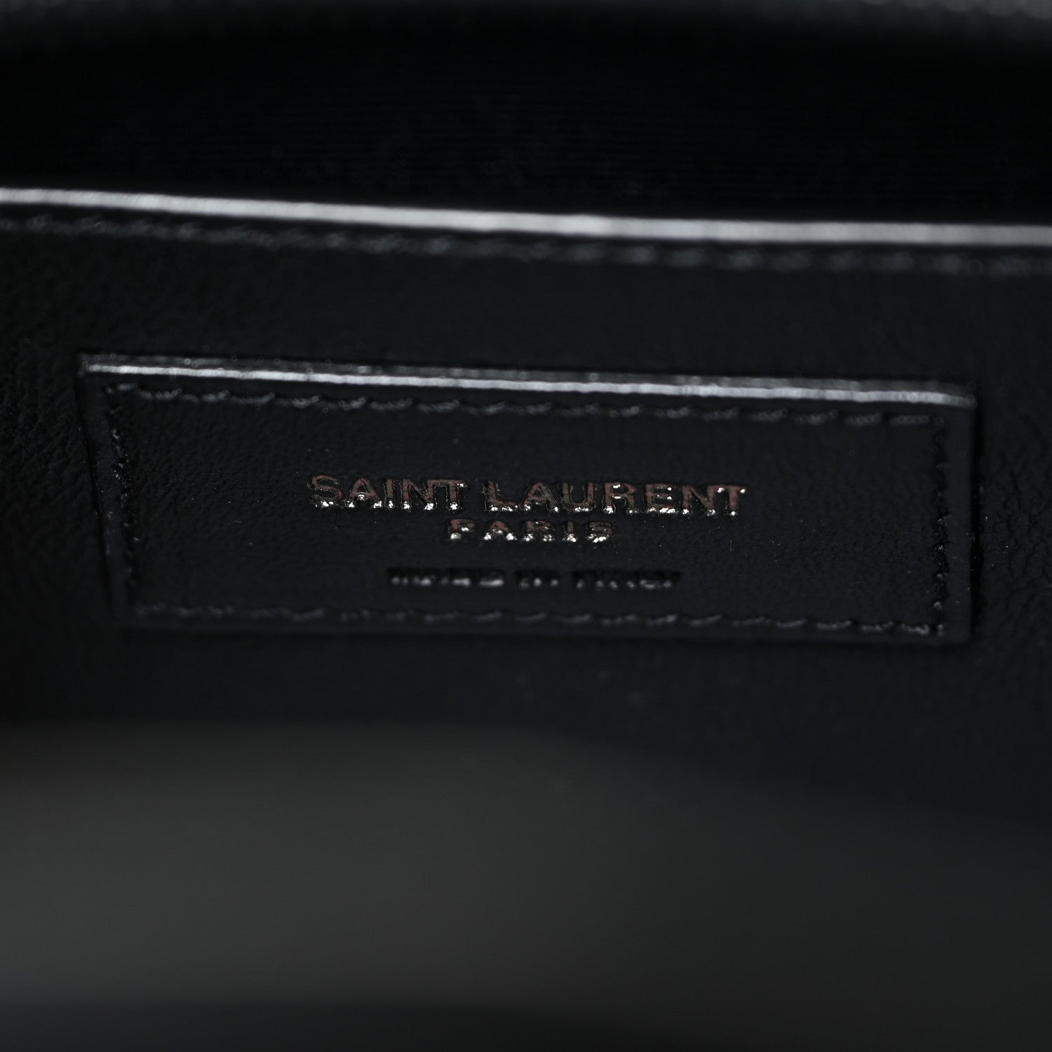 Saint Laurent Shiny Calfskin Medium Uptown Tote Black 8 of 16