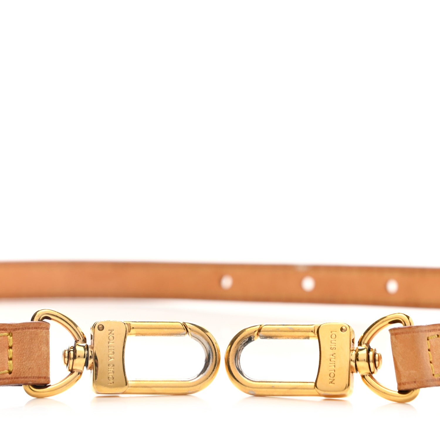 Louis Vuitton Vachetta 12mm Adjustable Shoulder Strap 4 of 9