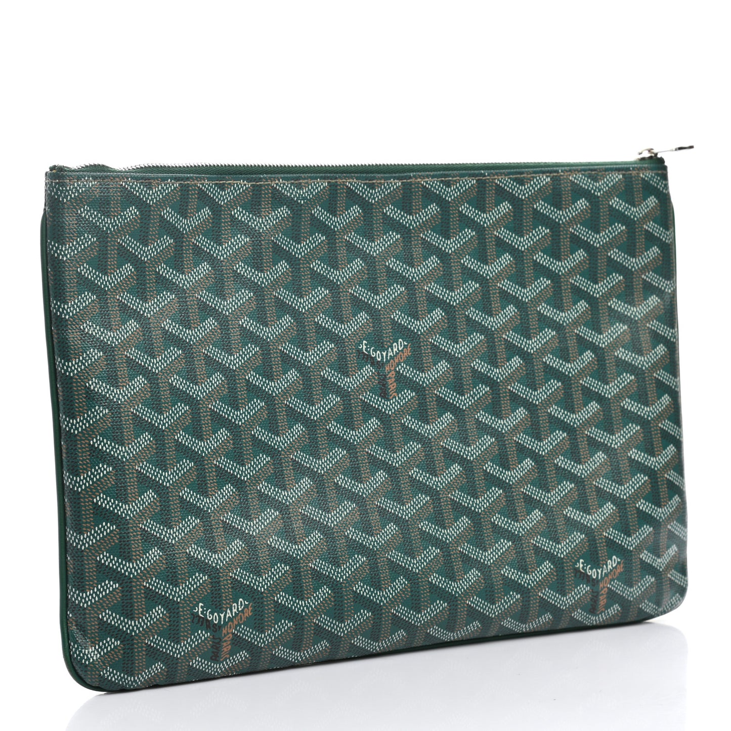 Goyardine Senat Pochette MM Green