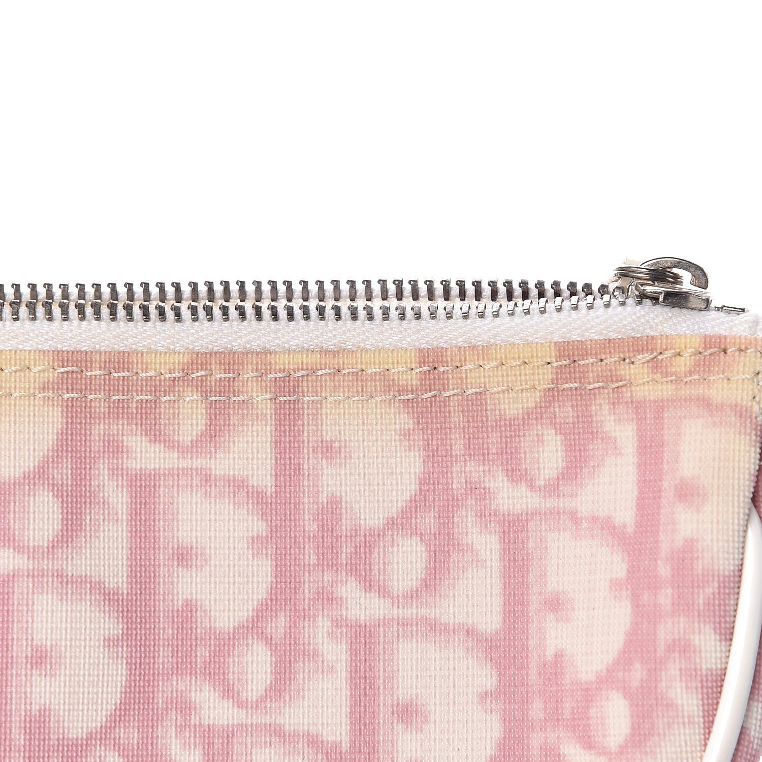Christian Dior Monogram Mini Saddle Pochette Pink 11 of 15