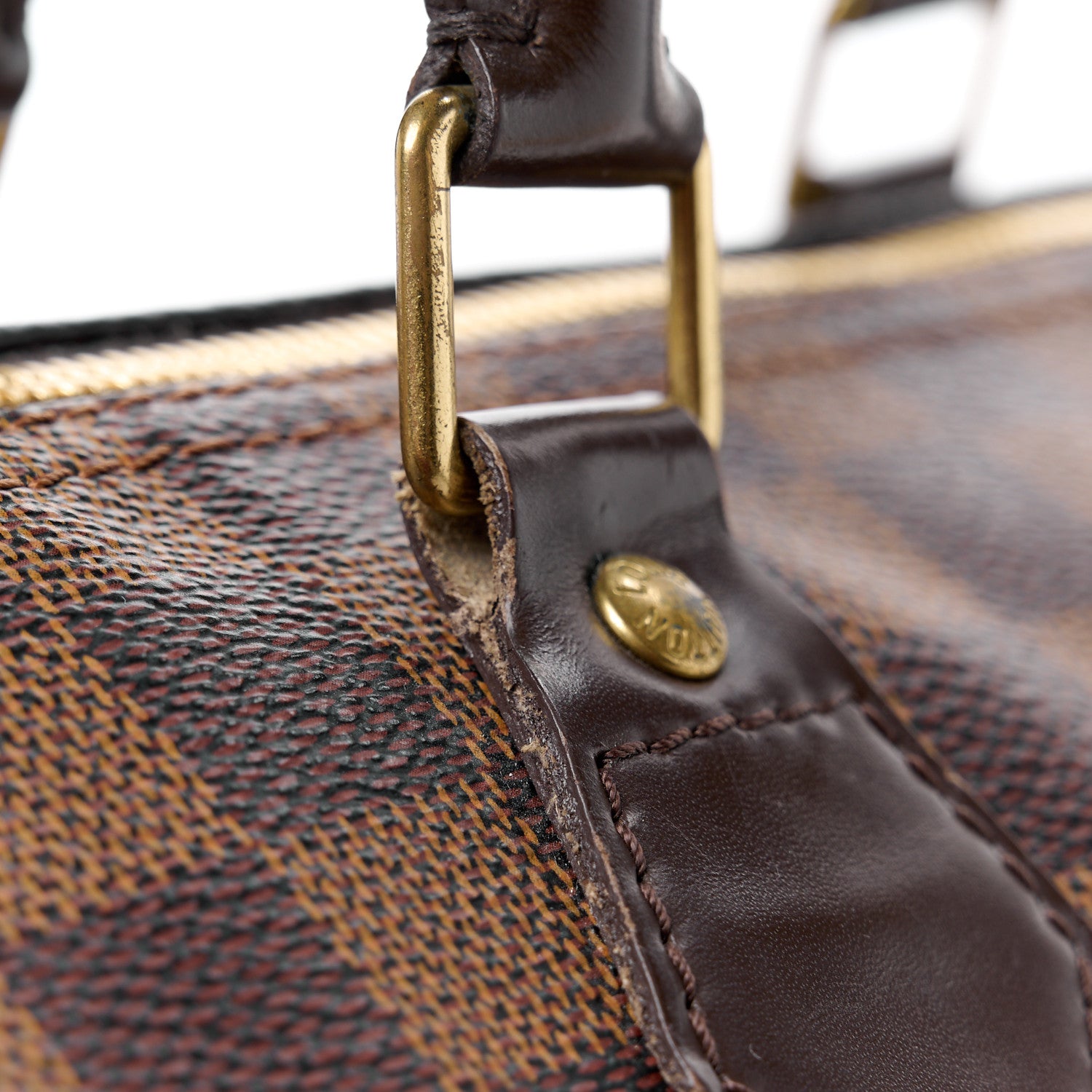 Louis Vuitton LOUIS VUITTON Damier Ebene Speedy Bandouliere 30 16 of 17