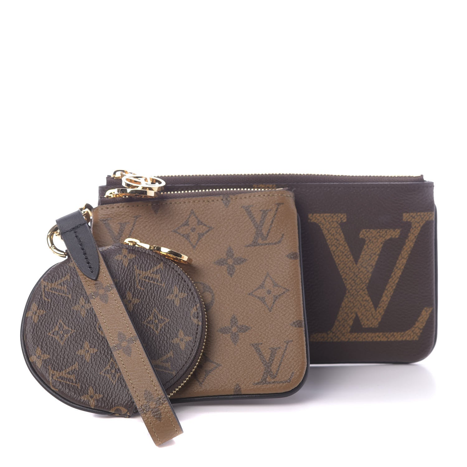Louis Vuitton Reverse Monogram Giant Trio Pouch 1 of 10