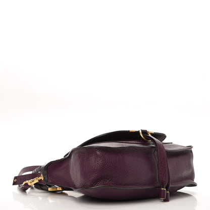 Chloe Calfskin Small Marcie Satchel Intense Violine 5 of 10