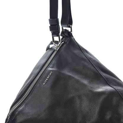 Givenchy Pebbled Calfskin Pyramid Tote Black 9 of 11