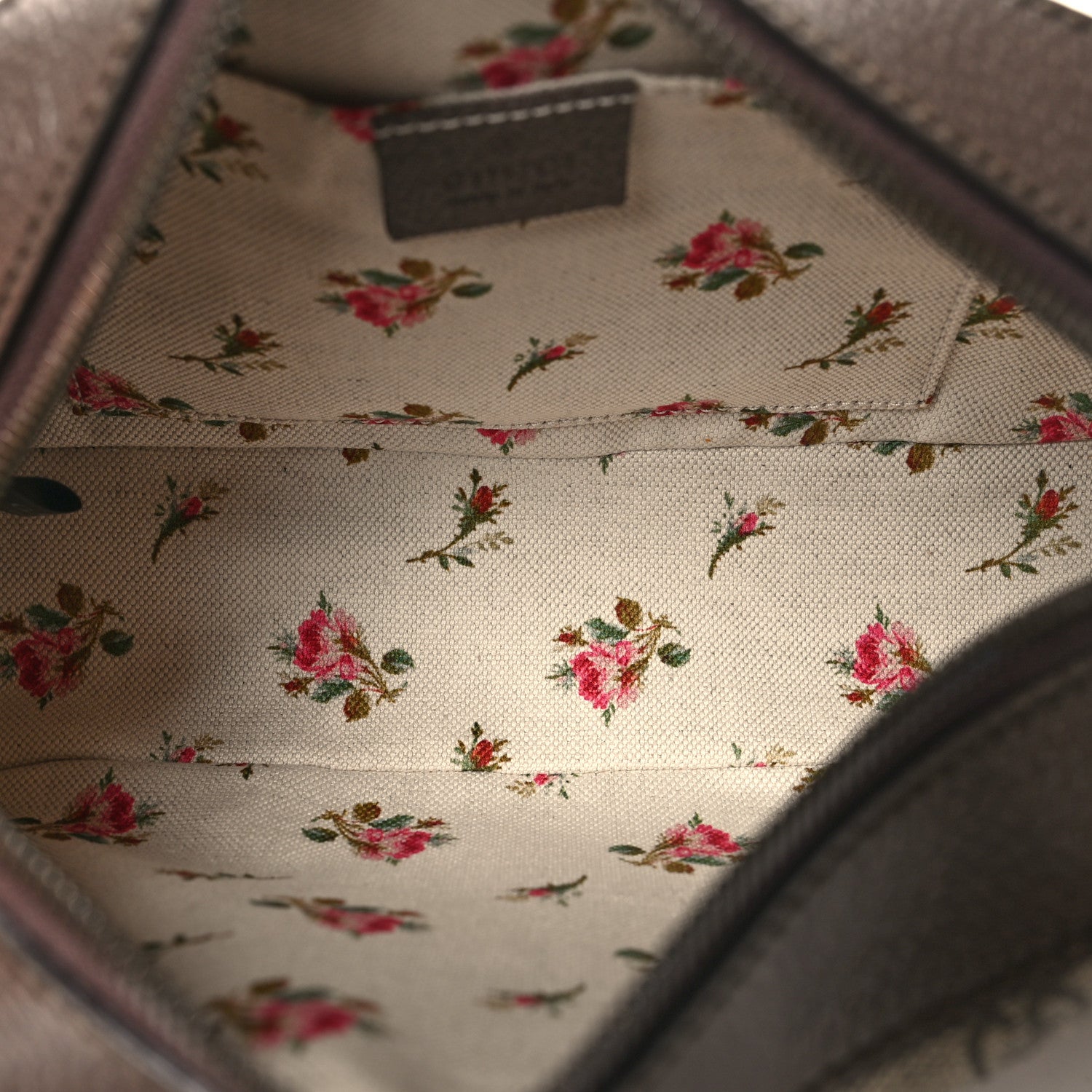Gucci GG Supreme Monogram Web Neo Vintage Shoulder Bag Beige New Acero Crop 5 of 11
