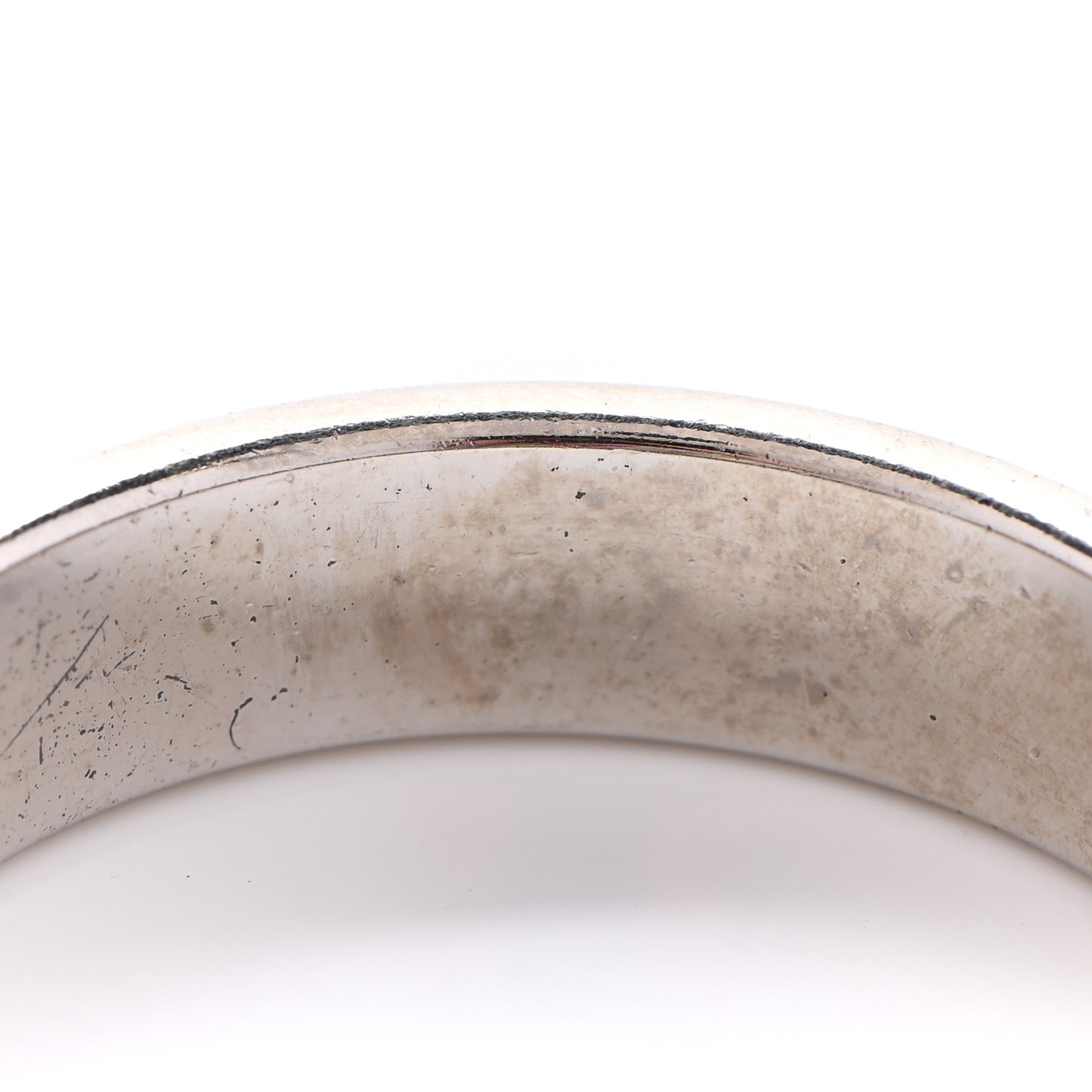 Enamel Narrow Clic Clac H Bracelet PM Black