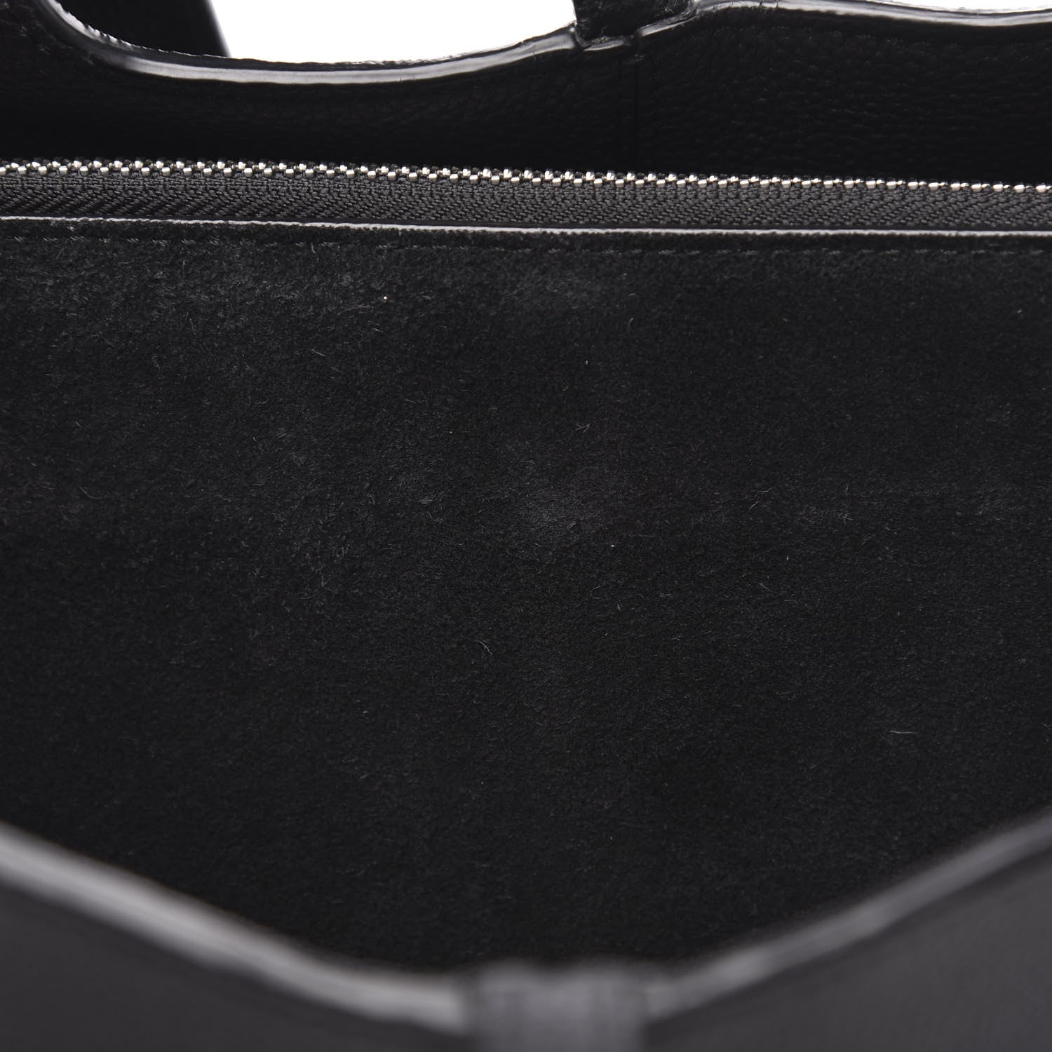 Celine Baby Grained Calfskin Small Tri-Fold Bag Black 12 of 12