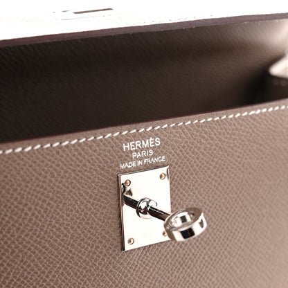 Hermes Epsom Kelly Sellier 25 Etoupe 5 of 11
