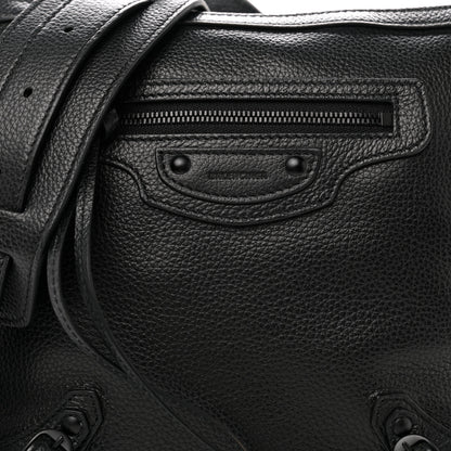 Balenciaga Grained Calfskin Neo Classic Hardware Hobo XS Black 8 of 10