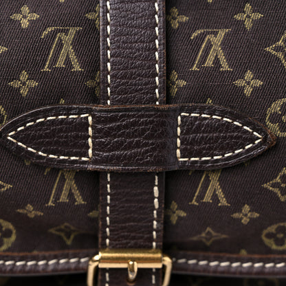 Louis Vuitton Monogram Mini Lin Saumur Ebene 12 of 13