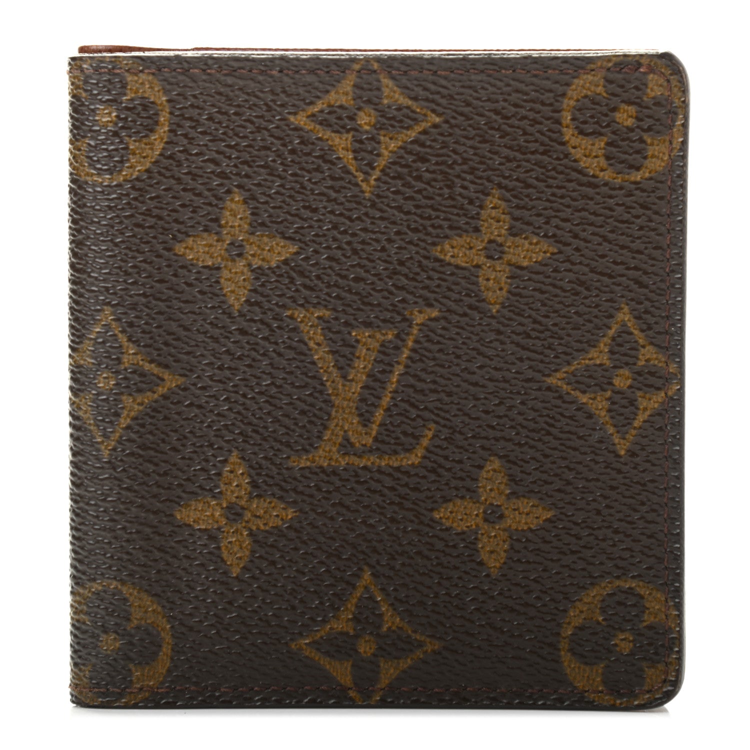Louis Vuitton Monogram Mens Porte-Billets 3 Card Billfold Wallet 1 of 9
