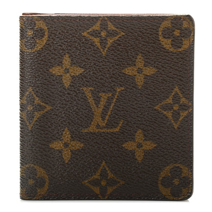 Louis Vuitton Monogram Mens Porte-Billets 3 Card Billfold Wallet 1 of 9