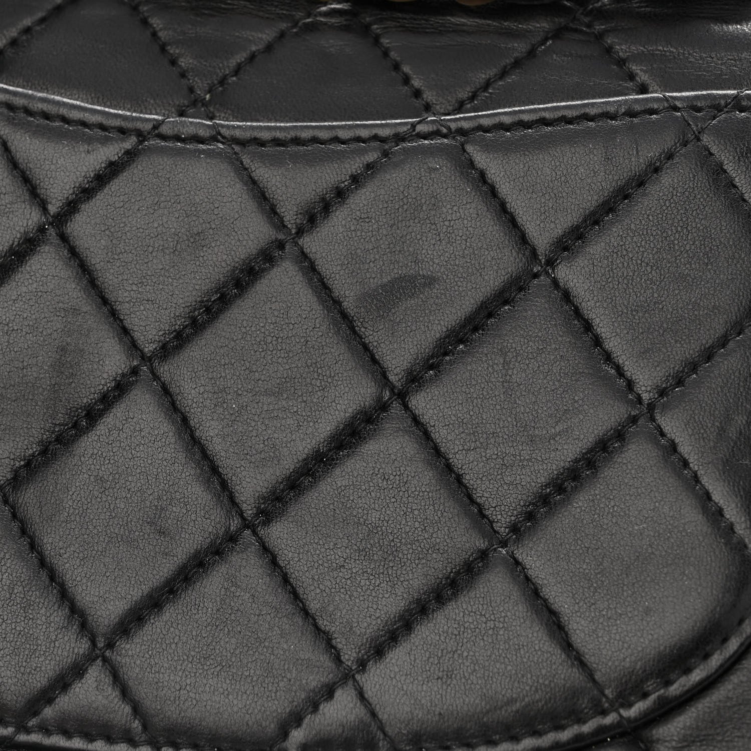 Chanel Lambskin Quilted Small Double Flap Black 10 of 12