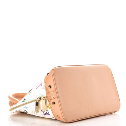 Louis Vuitton Monogram Multicolor Alma White 4 of 10