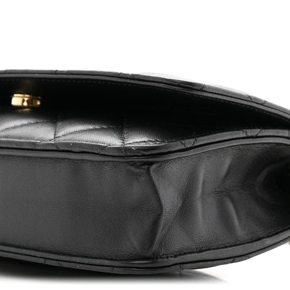 Chanel Lambskin Quilted Wallet On Chain WOC Black 11 of 12