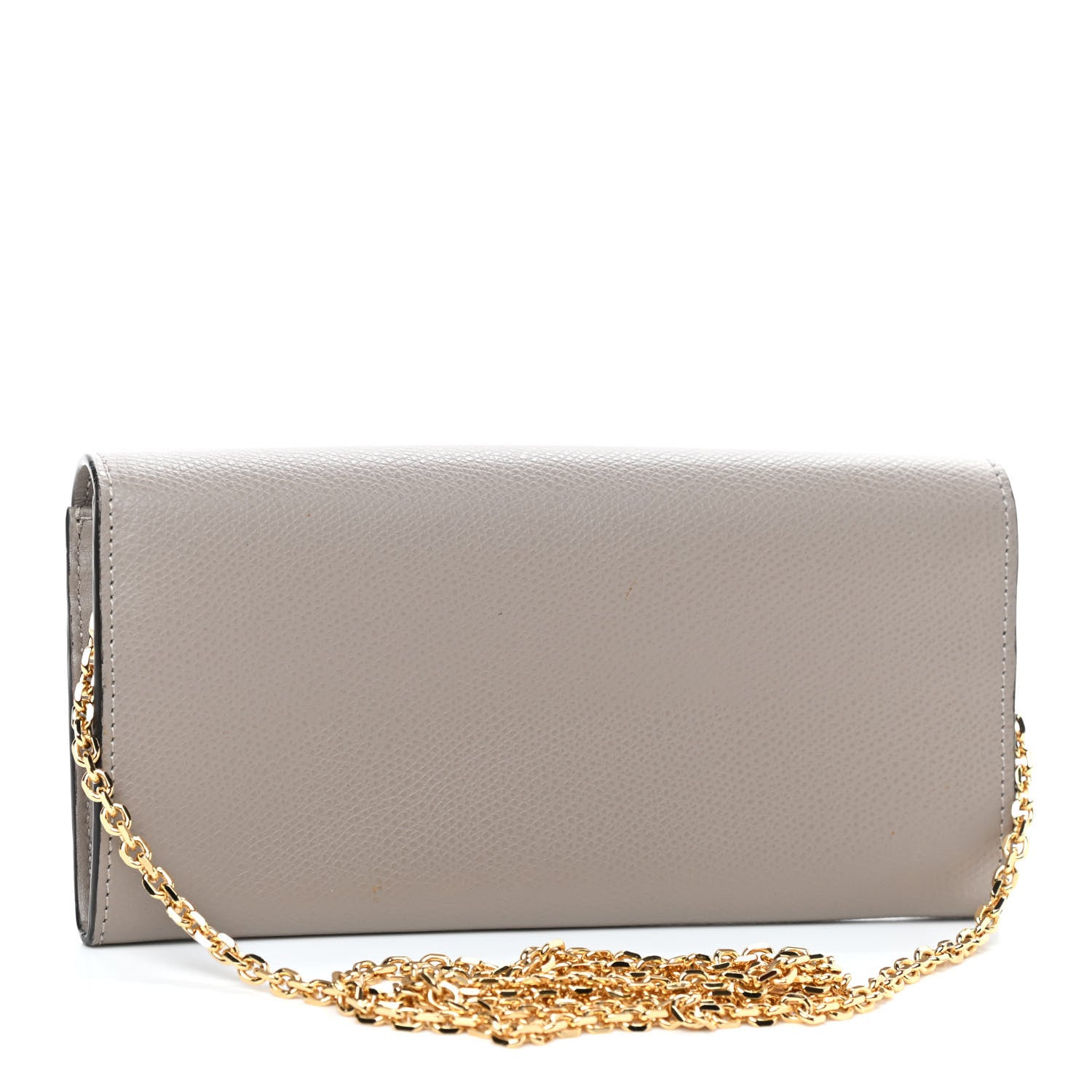 Fendi Vitello Cruise F is Fendi Continental Envelope Wallet on Chain Tortora 3 of 9