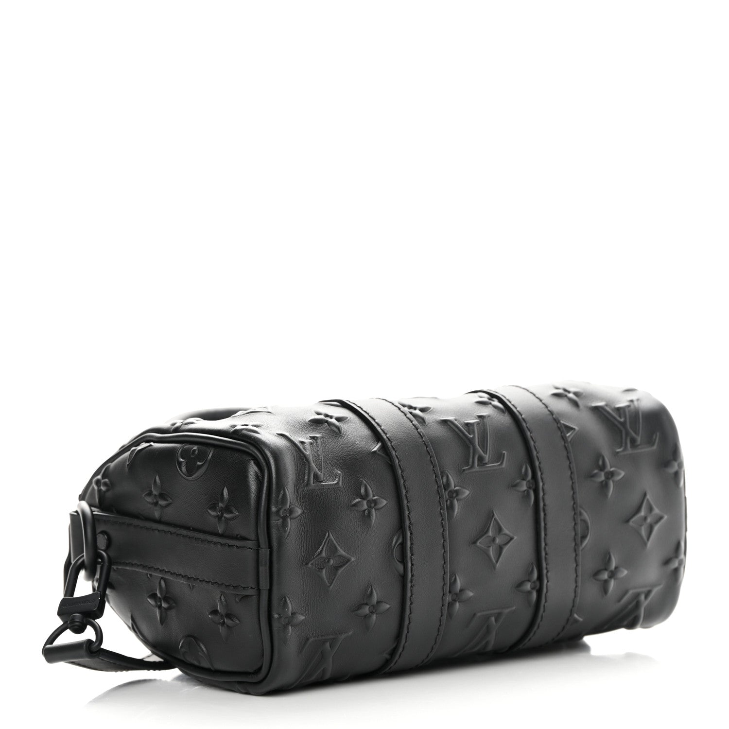 Louis Vuitton Monogram Seal Keepall XS Black 4 of 10