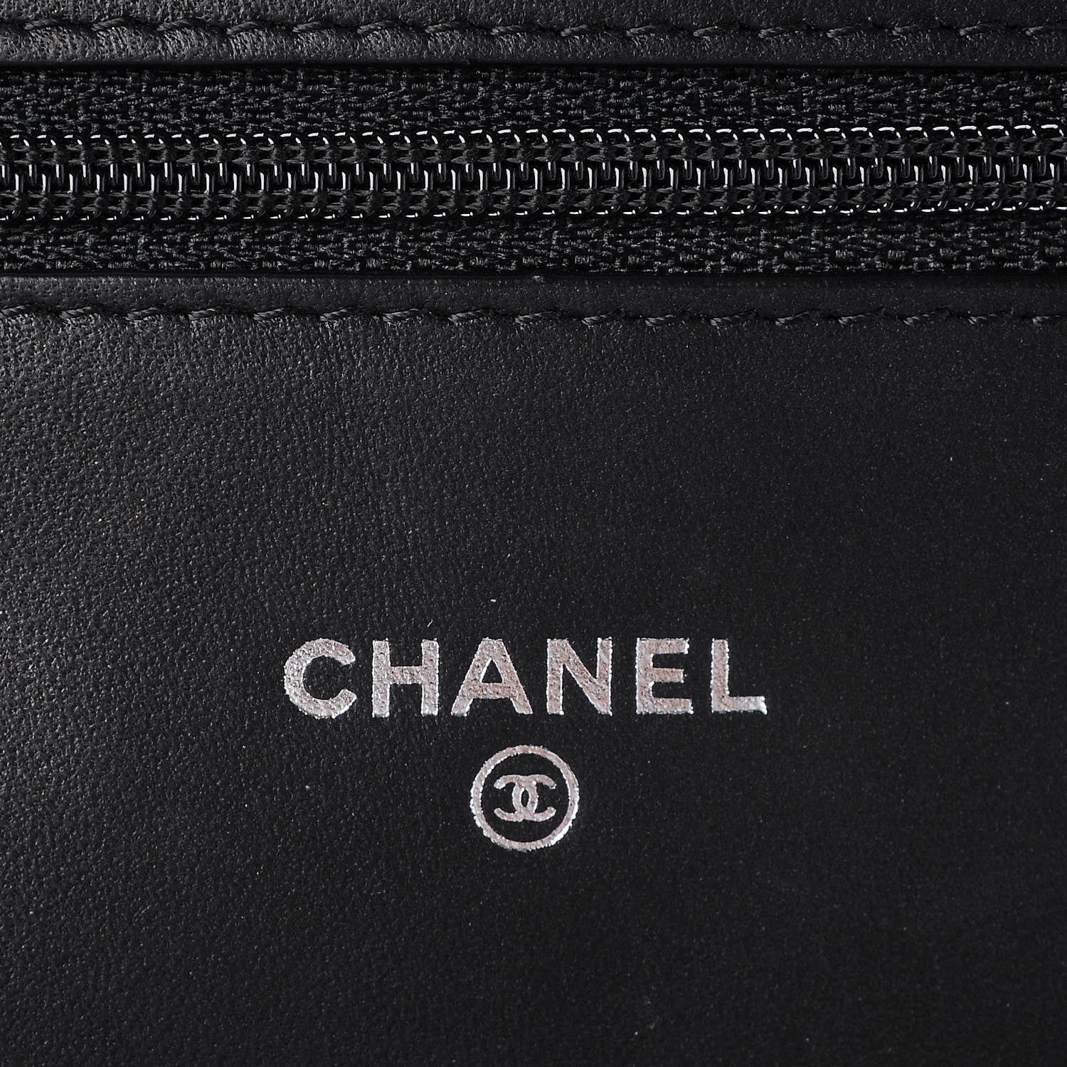 Chanel Patent Quilted Brilliant Wallet On Chain WOC Black 7 of 10