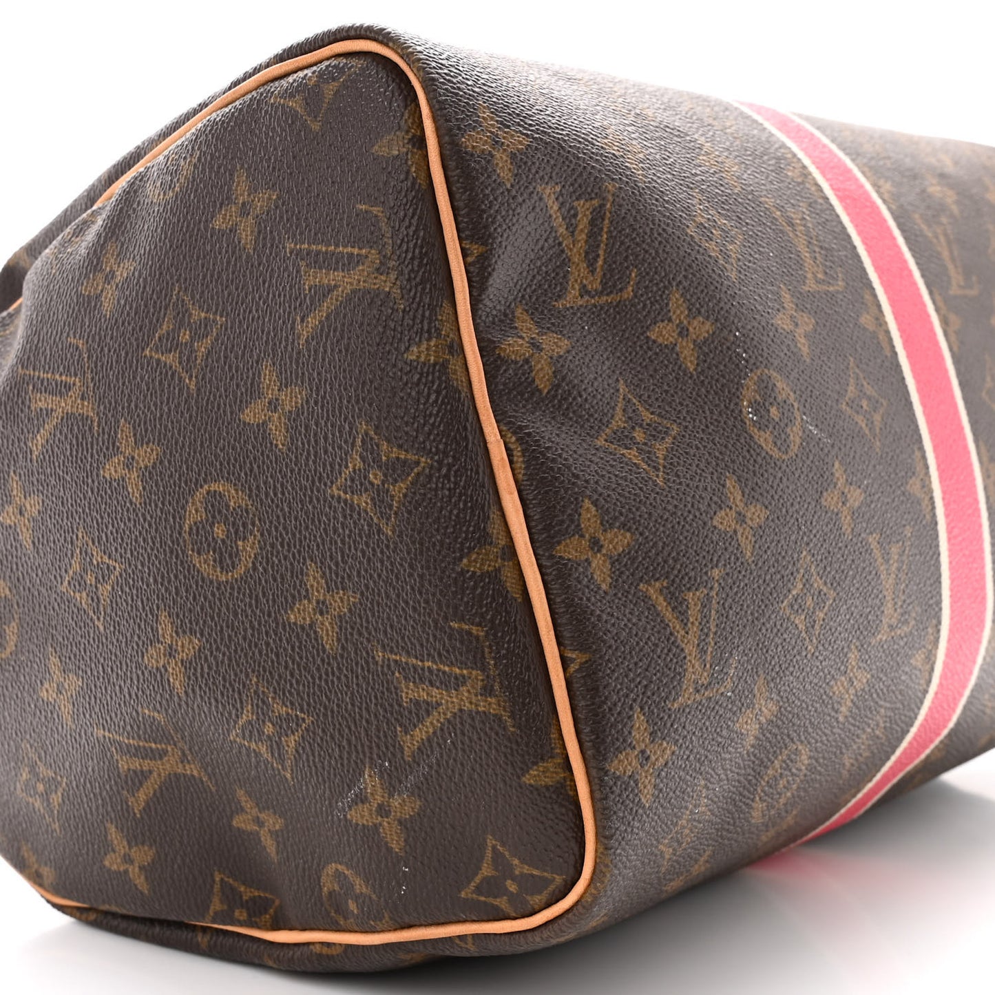 Monogram My LV Heritage Speedy 30 Fuchsia White