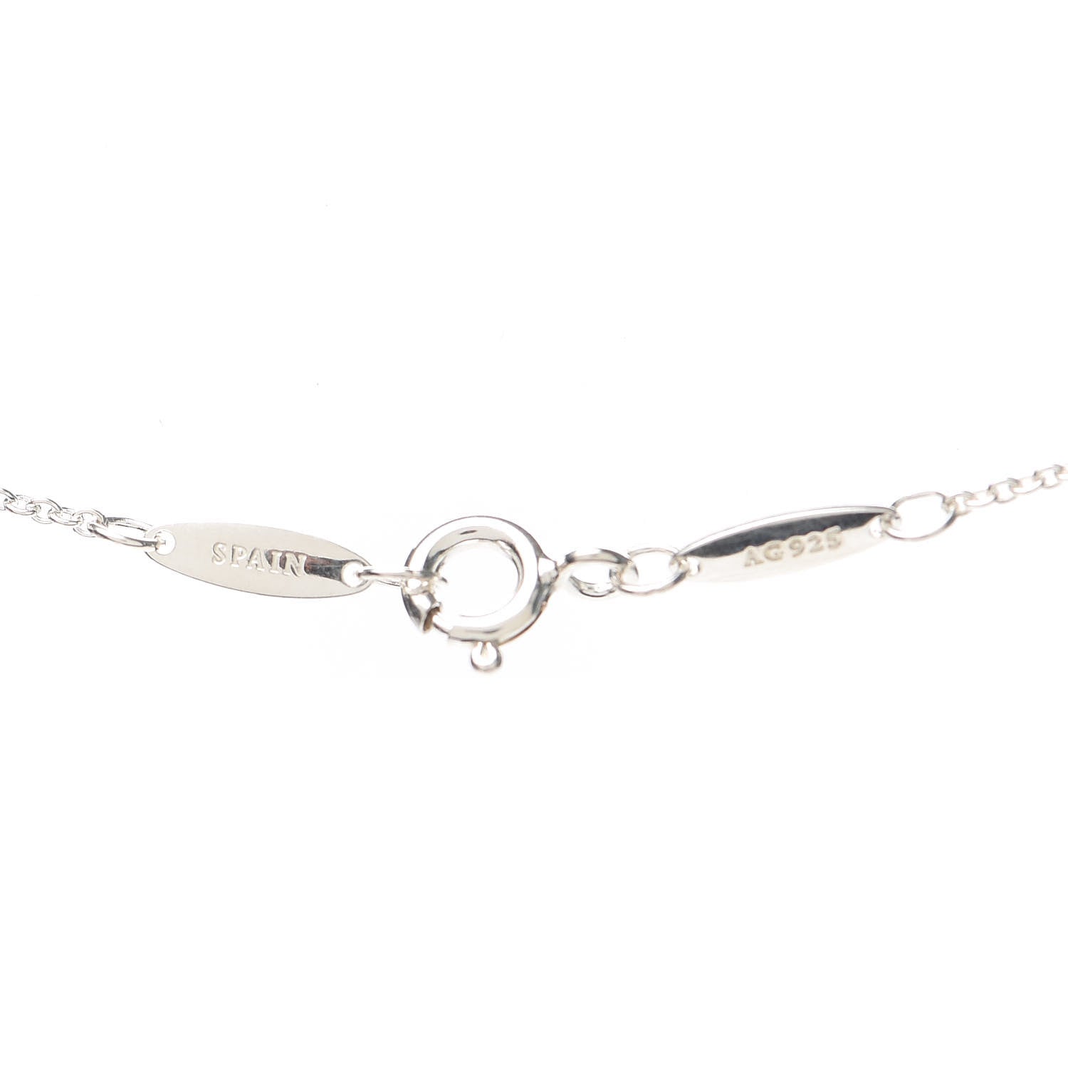 Tiffany Sterling Silver Pink Pearl Elsa Peretti Pearl By The Yard Necklace 4 of 6