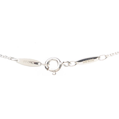 Tiffany Sterling Silver Pink Pearl Elsa Peretti Pearl By The Yard Necklace 4 of 6