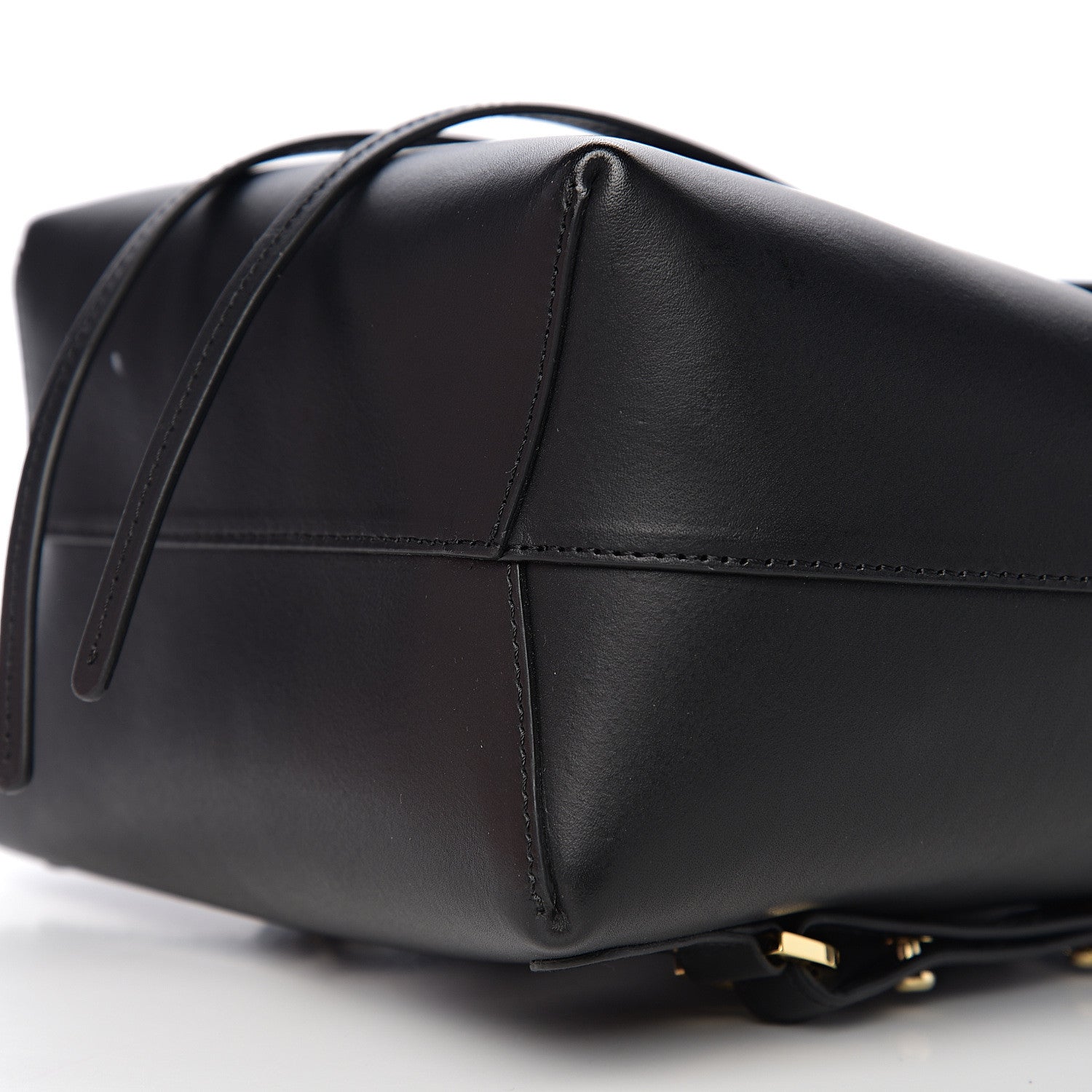 Mansur Gavriel Calfskin Mini Backpack Bag Black 9 of 11
