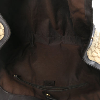 Gucci Monogram Large Sukey Tote Dark Brown 5 of 14