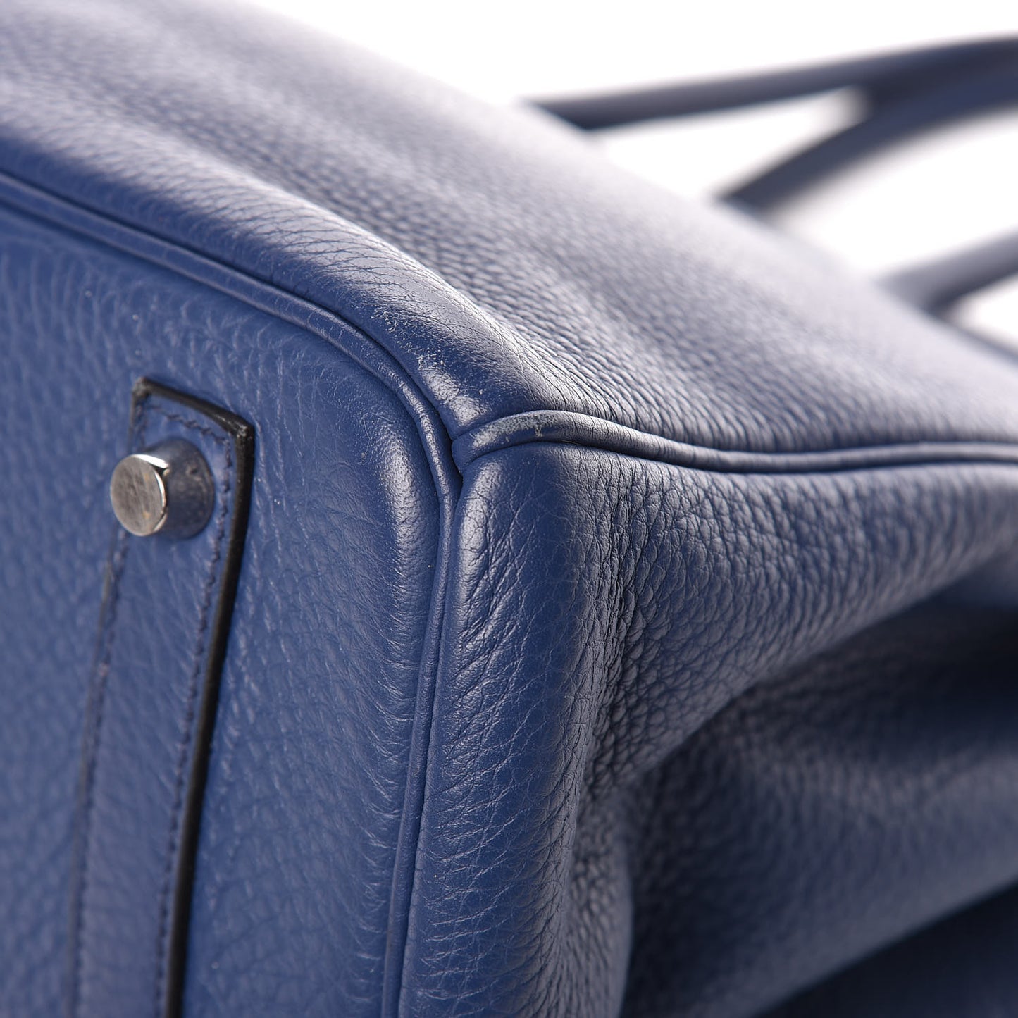 Taurillon Clemence Birkin 35 Bleu Brighton