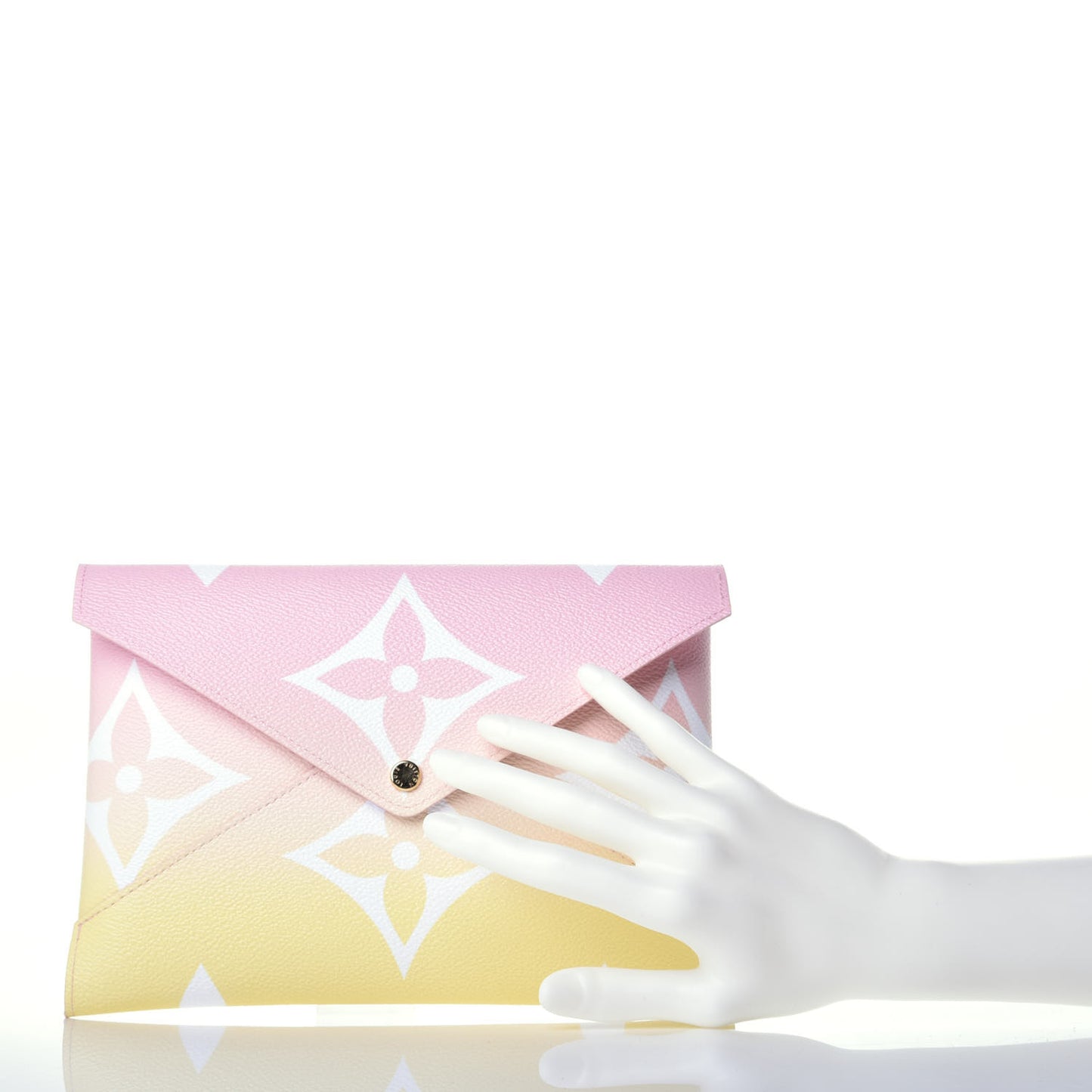 Monogram Giant By The Pool Large Kirigami Pochette Pink