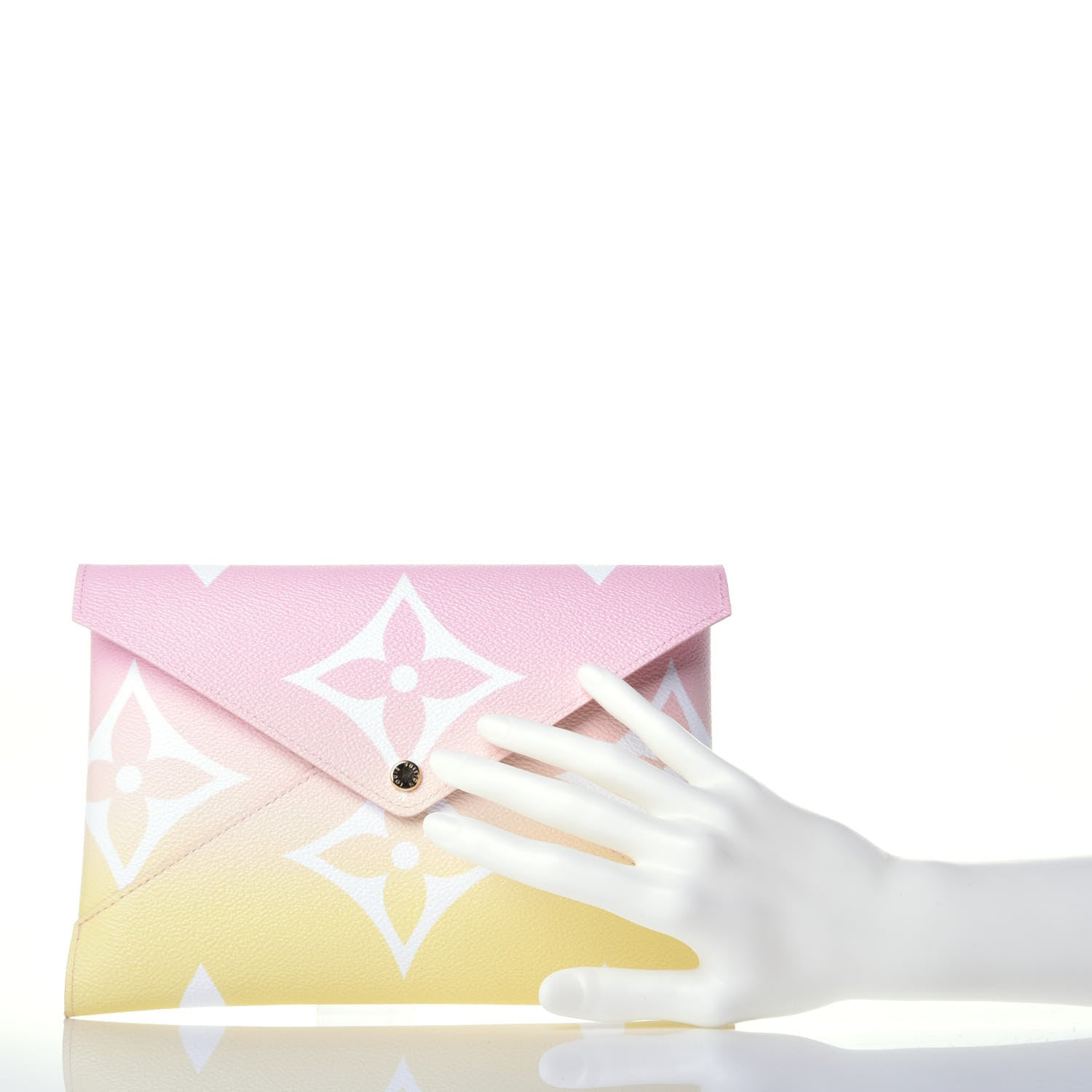 Louis Vuitton Monogram Giant By The Pool Large Kirigami Pochette Pink 2 of 9