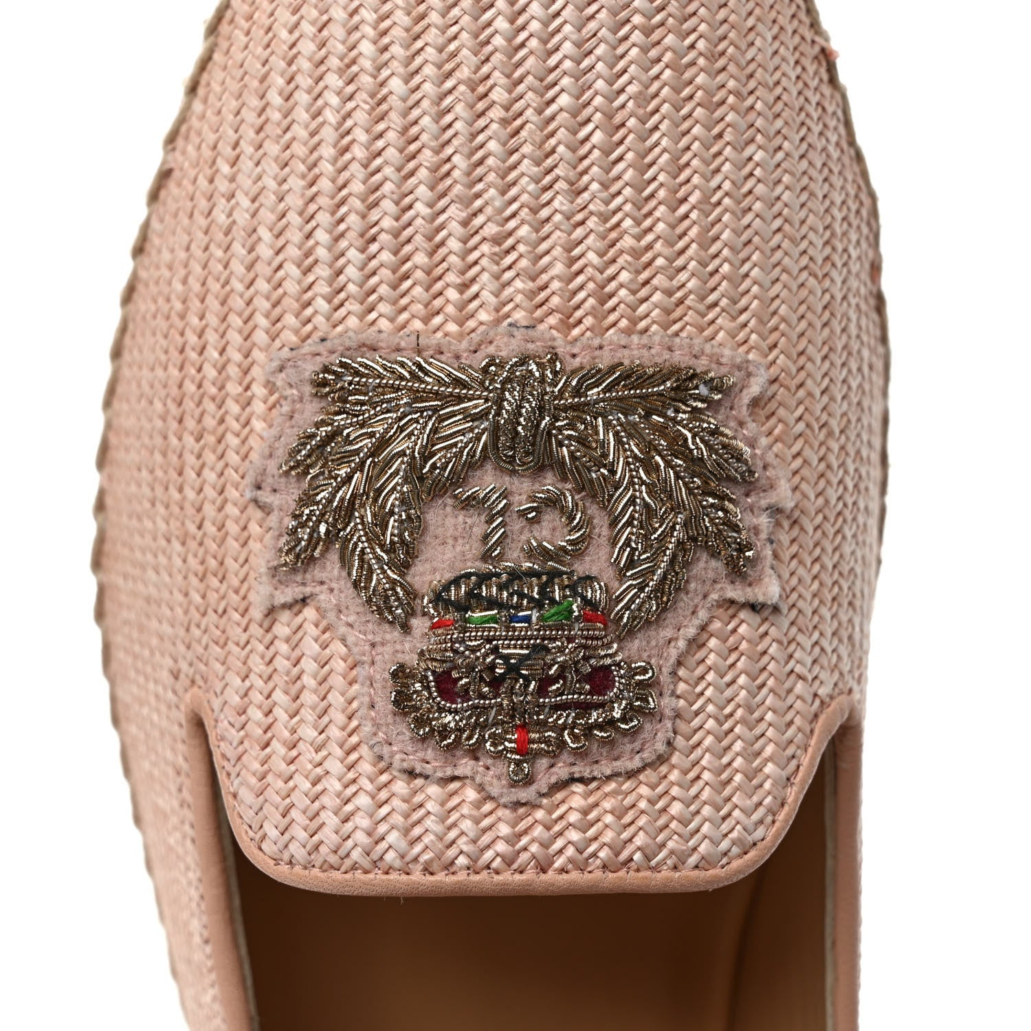 Christian Louboutin Nanou Orlato Donna Espadrilles 37 Paille Croisette 9 of 10