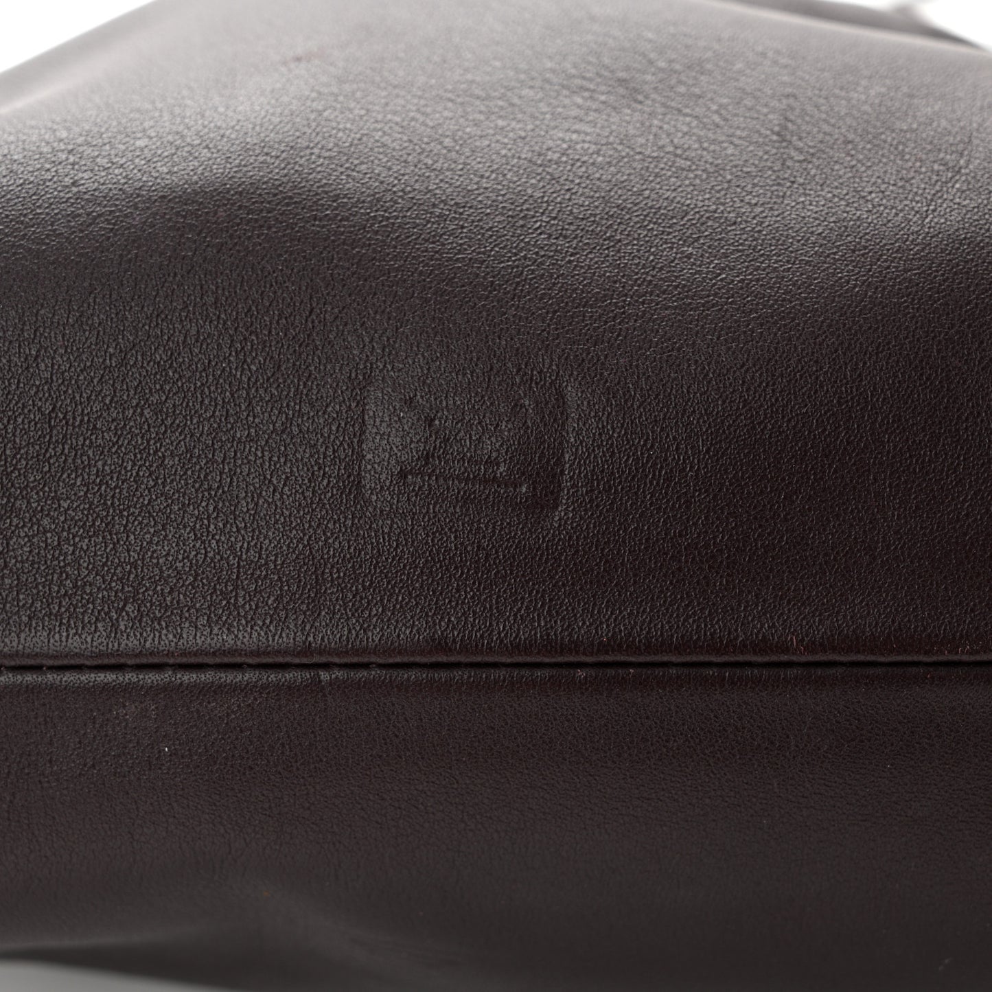 Butter Calfskin The Mini Pouch Grape