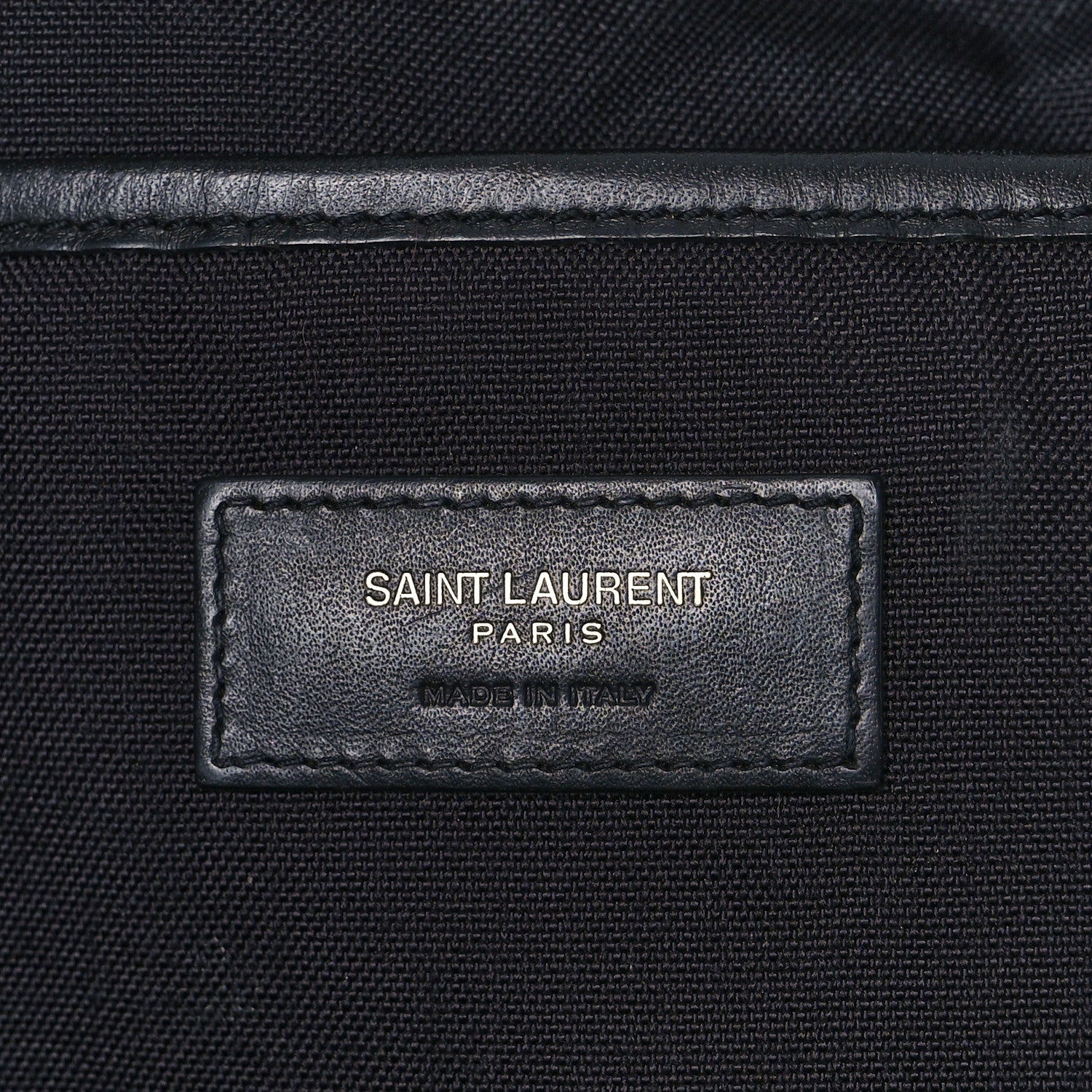 Saint Laurent Nylon Twill Dinosaur Print City Backpack Black Multicolor 6 of 9