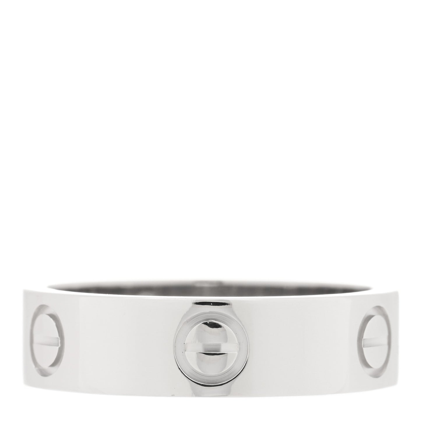 Platinum 5.5mm LOVE Ring 58 8.25