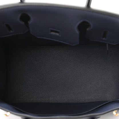 Hermes Togo Birkin 30 Bleu Nuit 5 of 11